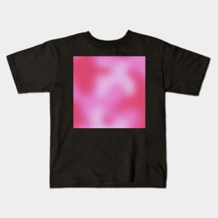 pink gradient aura grainy pattern Kids T-Shirt